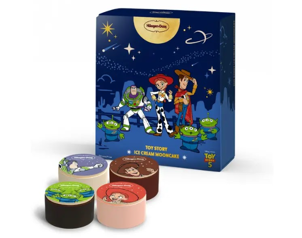 Toy Story Ice Cream Mooncake [With limited-edition plush blind box]  Toy Story 雪糕月餅禮券[附送限量版毛絨公仔盲盒]