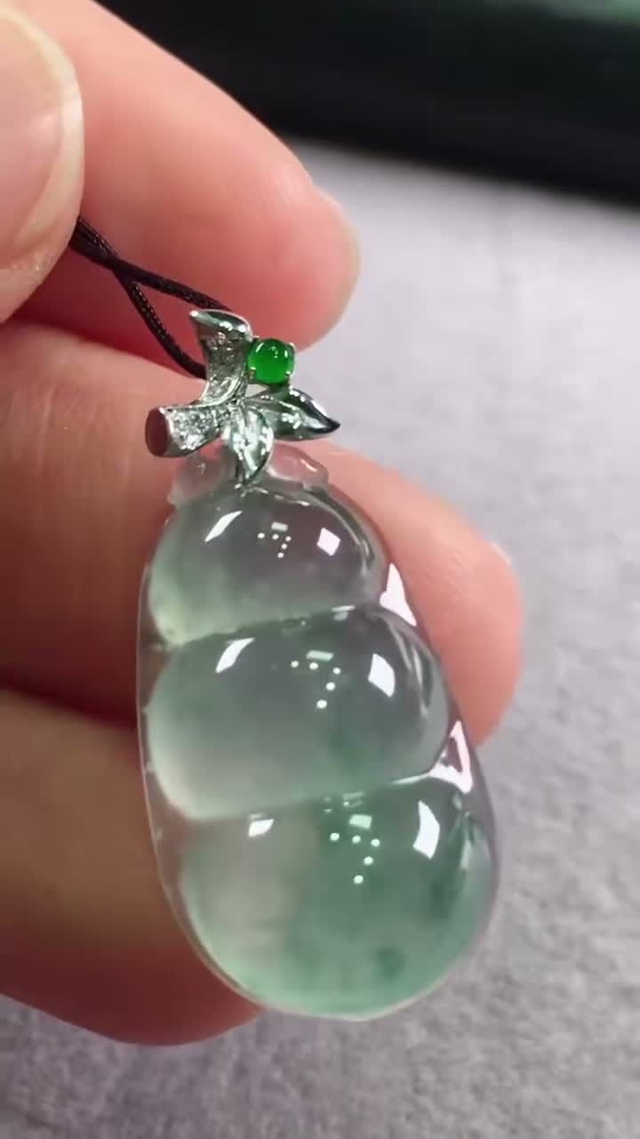 翡翠福豆,天然翡翠A玉, 緬甸玉, Jade, Jadeite