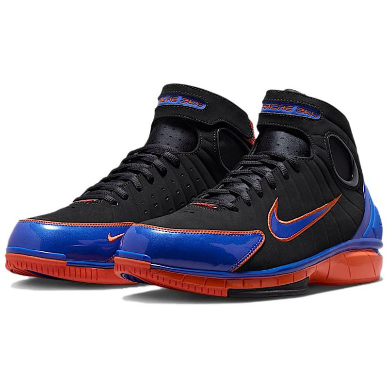 〈海外連線預定〉男鞋 NIKE AIR ZOOM HUARACHE 2K4 'Knicks' 尼克隊 哈德威 PE配色 元年配色 實戰 籃球鞋【IV0345-001】KOBE