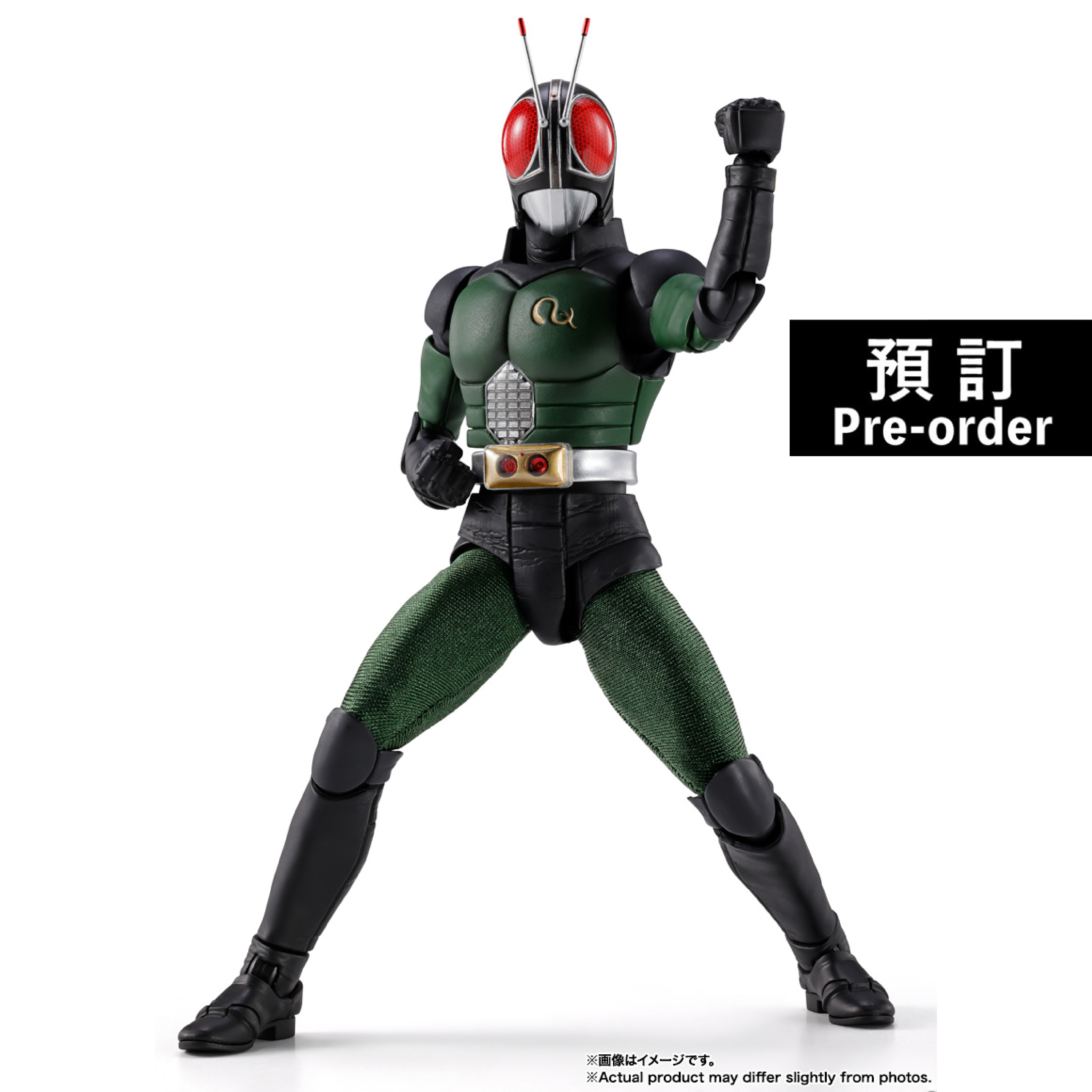【預購】[SHF真骨彫製法] 幪面超人 BLACK RX