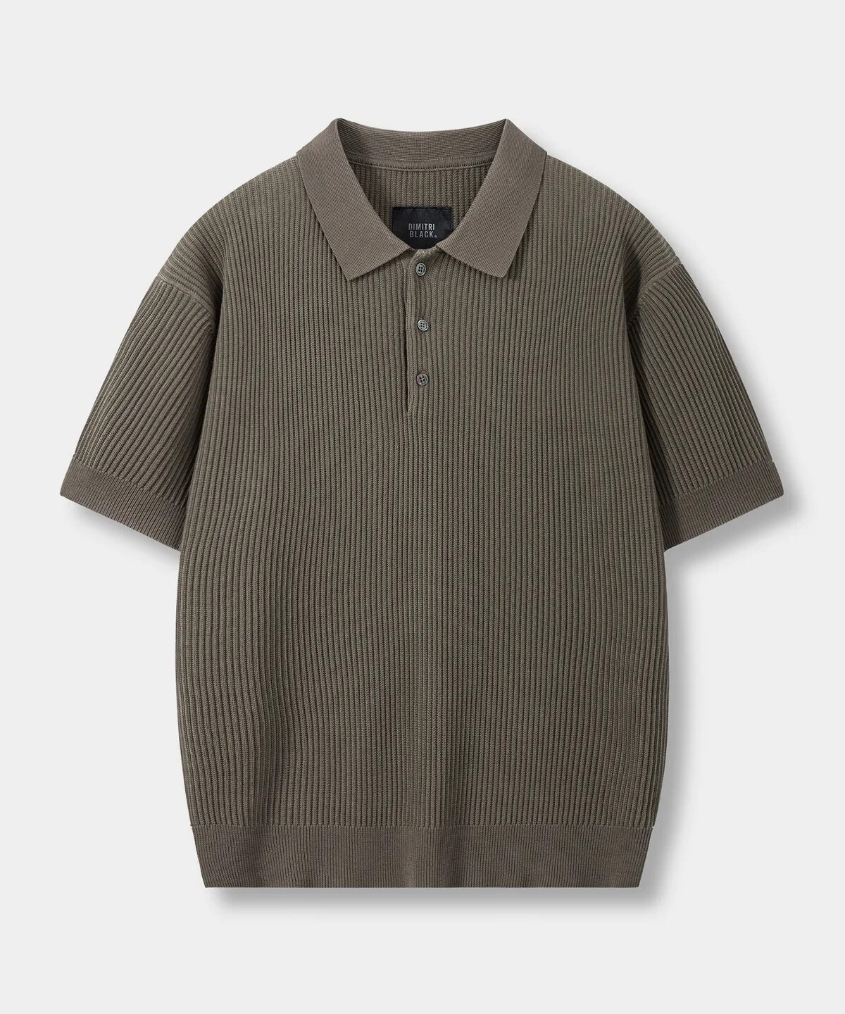 【OWN】Dimitri Black 羊毛 針織衫 涼感 透氣 夏季限定款 POLO 短袖 上衣 男女通用 黑 炭灰 咖啡 海藍 DBF3KS02