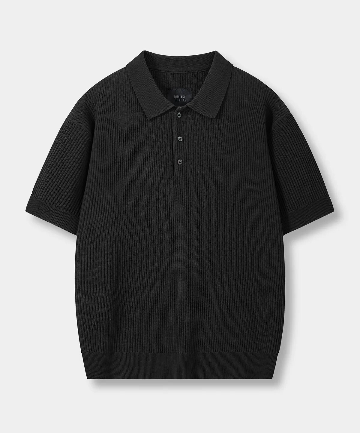 【OWN】Dimitri Black 羊毛 針織衫 涼感 透氣 夏季限定款 POLO 短袖 上衣 男女通用 黑 炭灰 咖啡 海藍 DBF3KS02