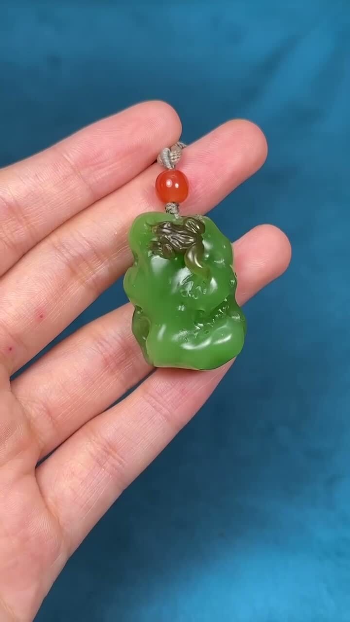 和田玉碧玉時來運轉,天然和田玉軟玉