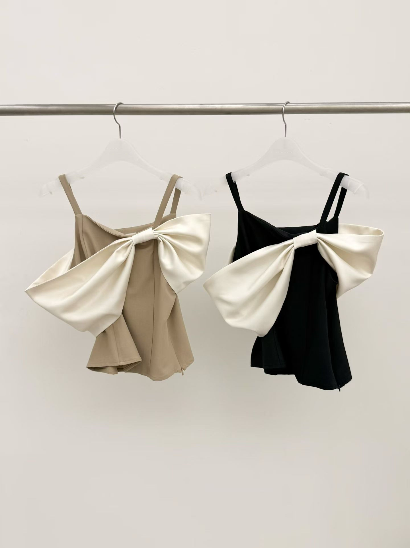 LV2605 Satin Ribbon Top