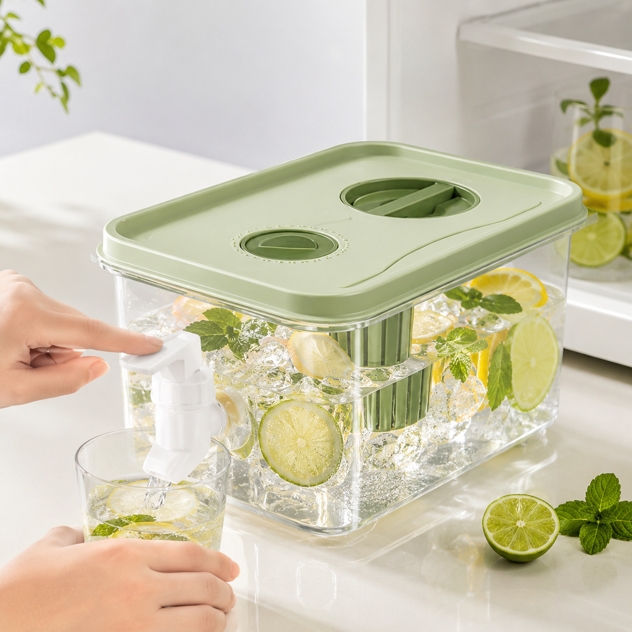 簡約風家用冰箱冷水壺