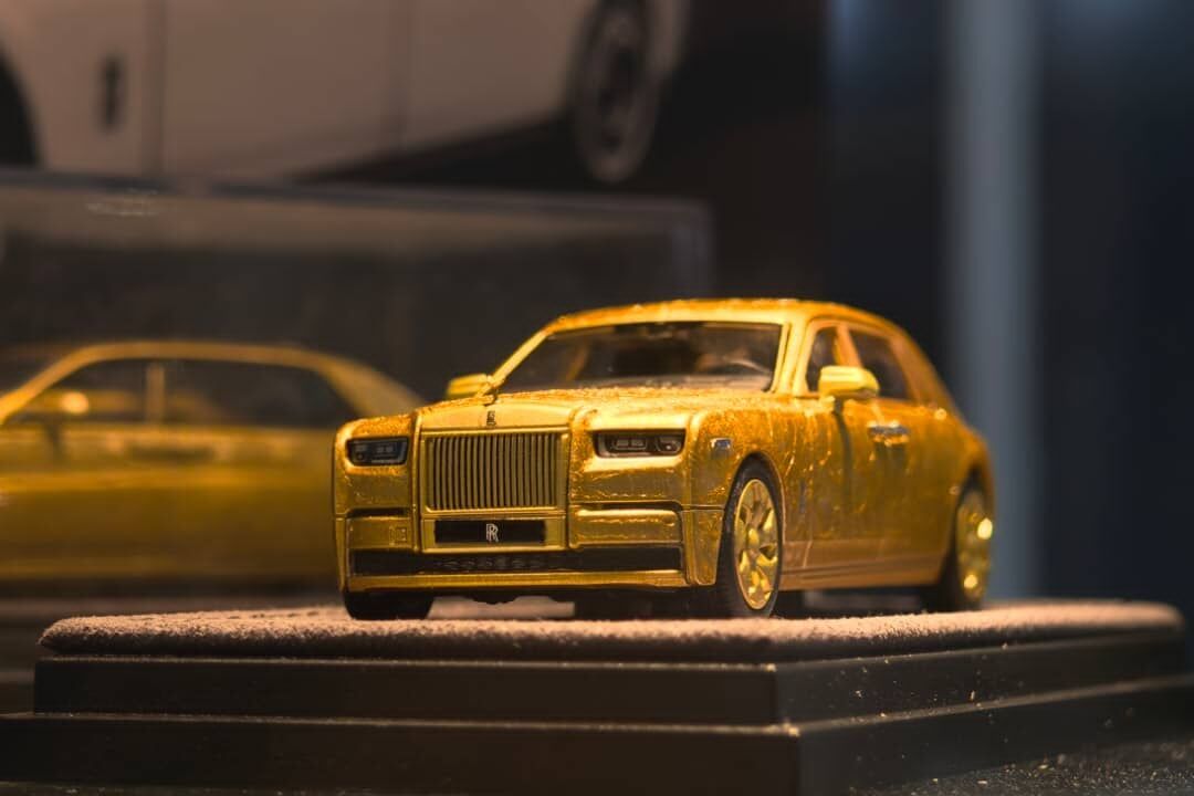 預訂:1/64  Banana Model Rolls-Royce Phantom VIII Gold (BMRRPG )