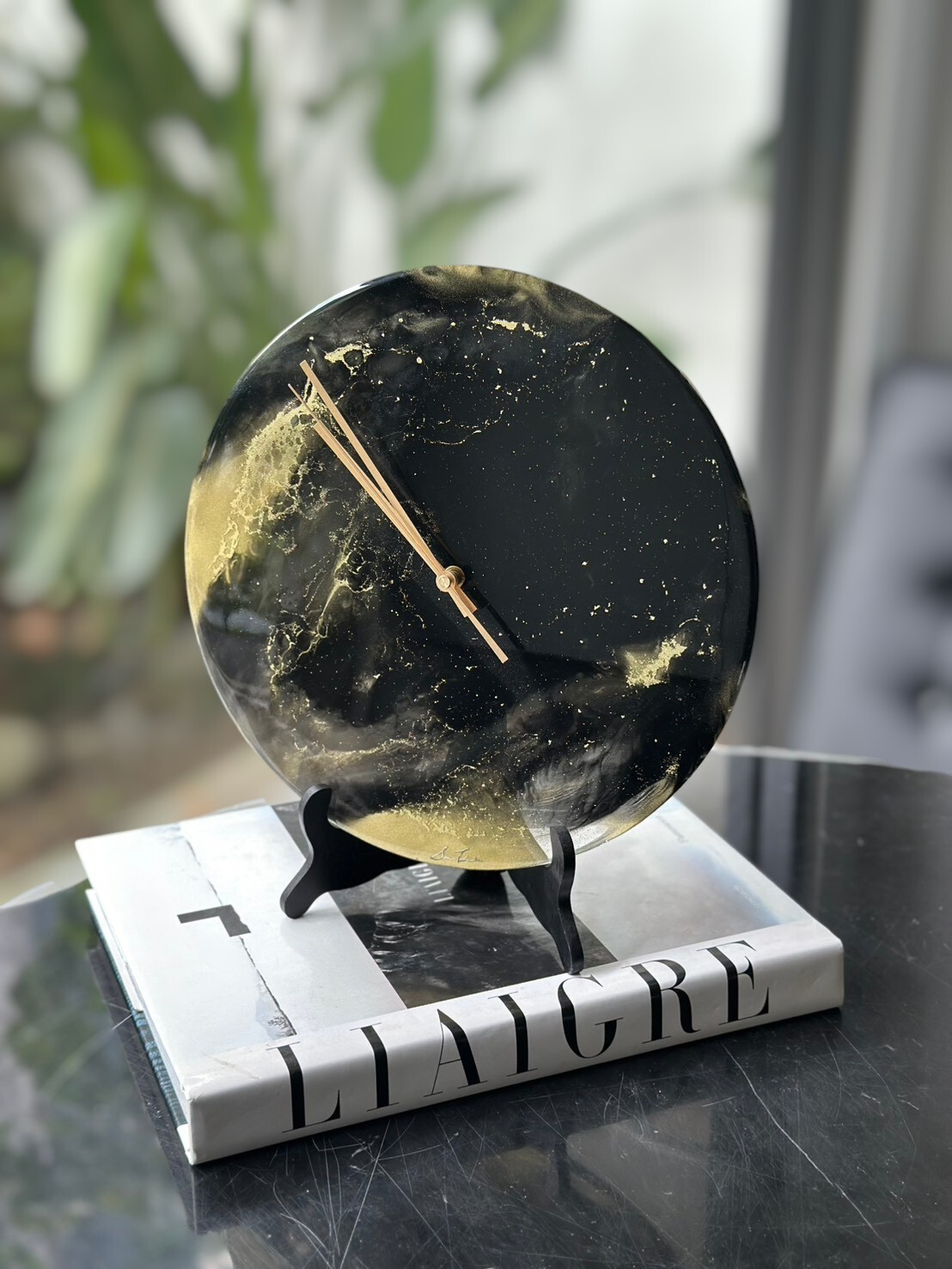 黑金時鐘 32cm
