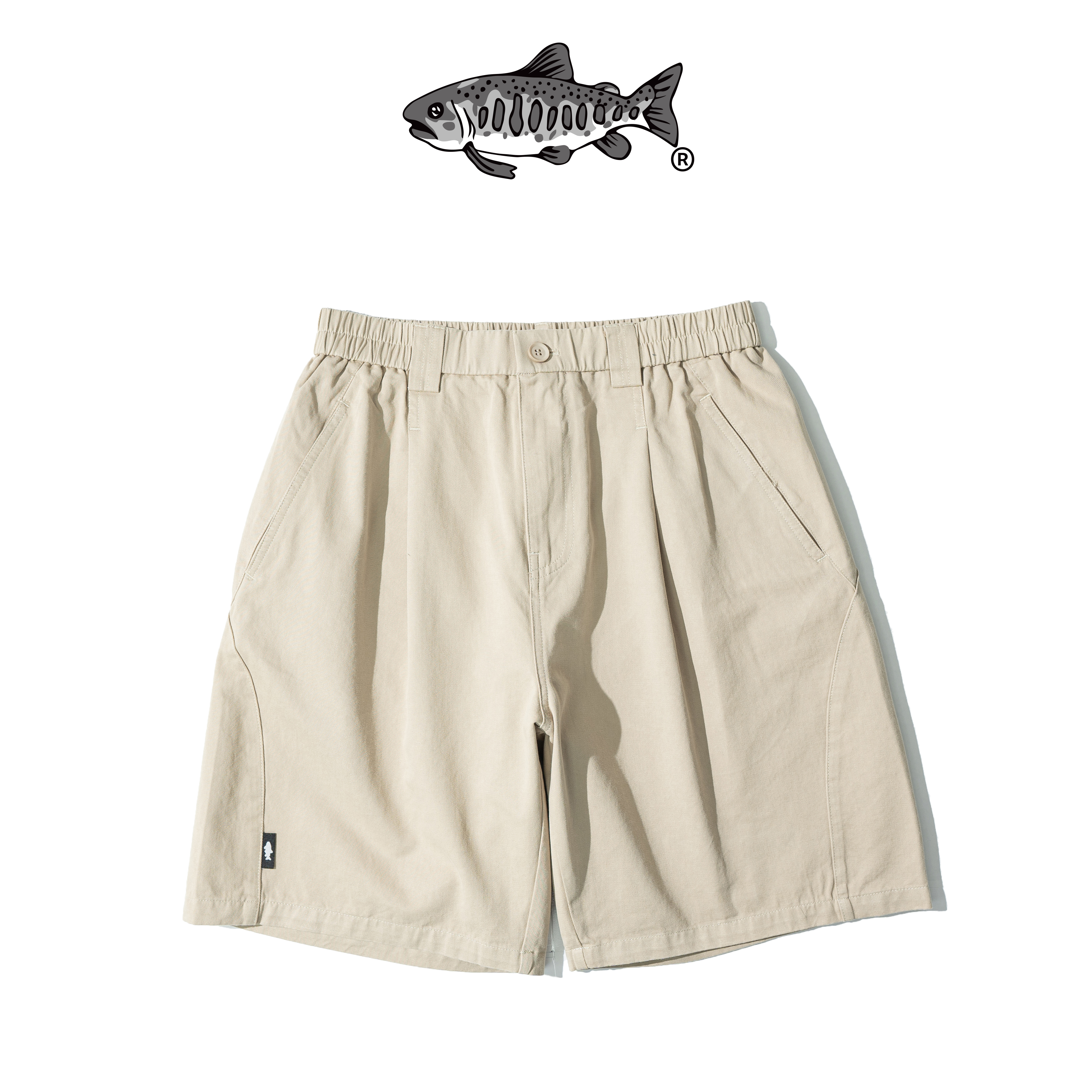 AGILITY Wide Leg Tailored Chino Shorts 打褶 弧形闊腿 短褲 [S1]