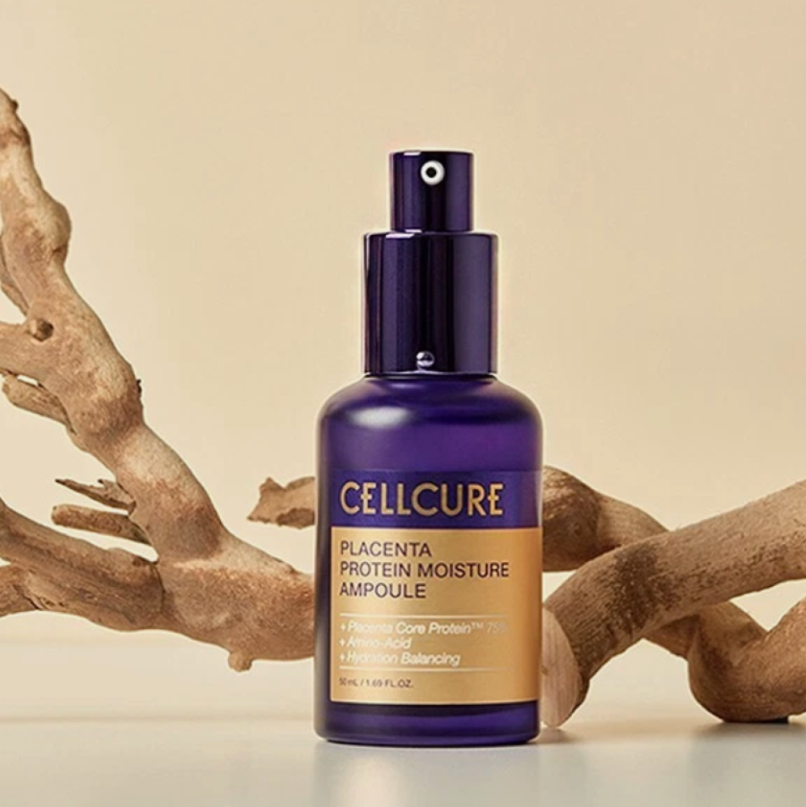 韓國代購 Cellcure 羊胎素胎盤蛋白保濕安瓶 CELLCURE Placenta Protein Moisture Ampoule 50ml⭐到手3件⭐