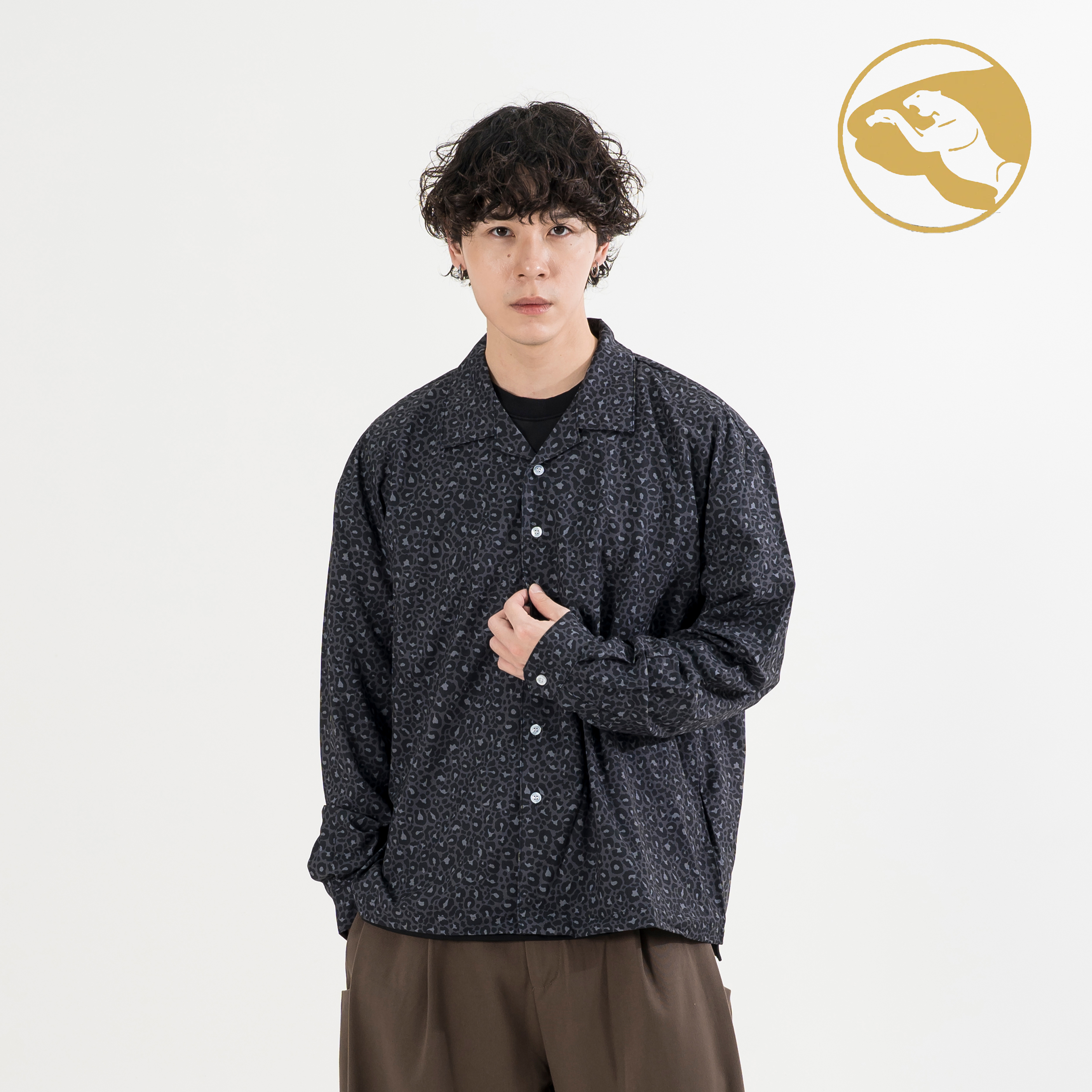 AGILITY x GOLDEN JAGUAR / Leopard Print Shirt 金錢豹 豹紋襯衫 [AG-GJ-3]