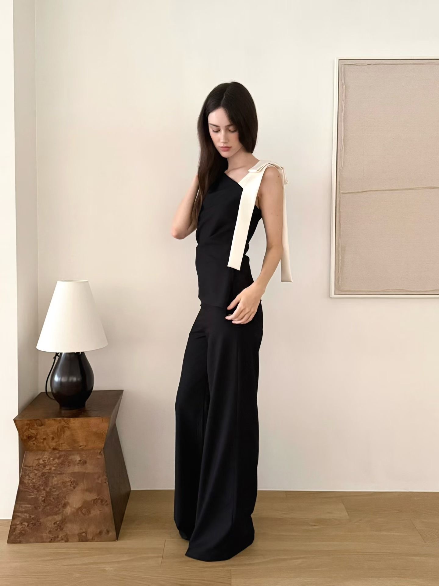 LV2616 One-slim straight pants