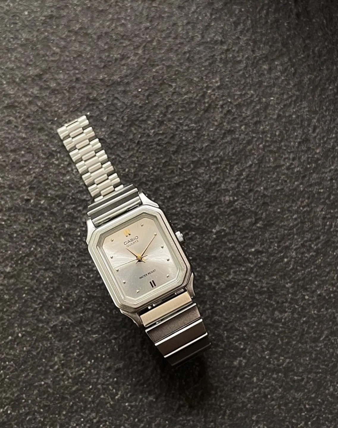 卡西歐 CASIO VINTAGE 銀 方塊復古手錶 女款