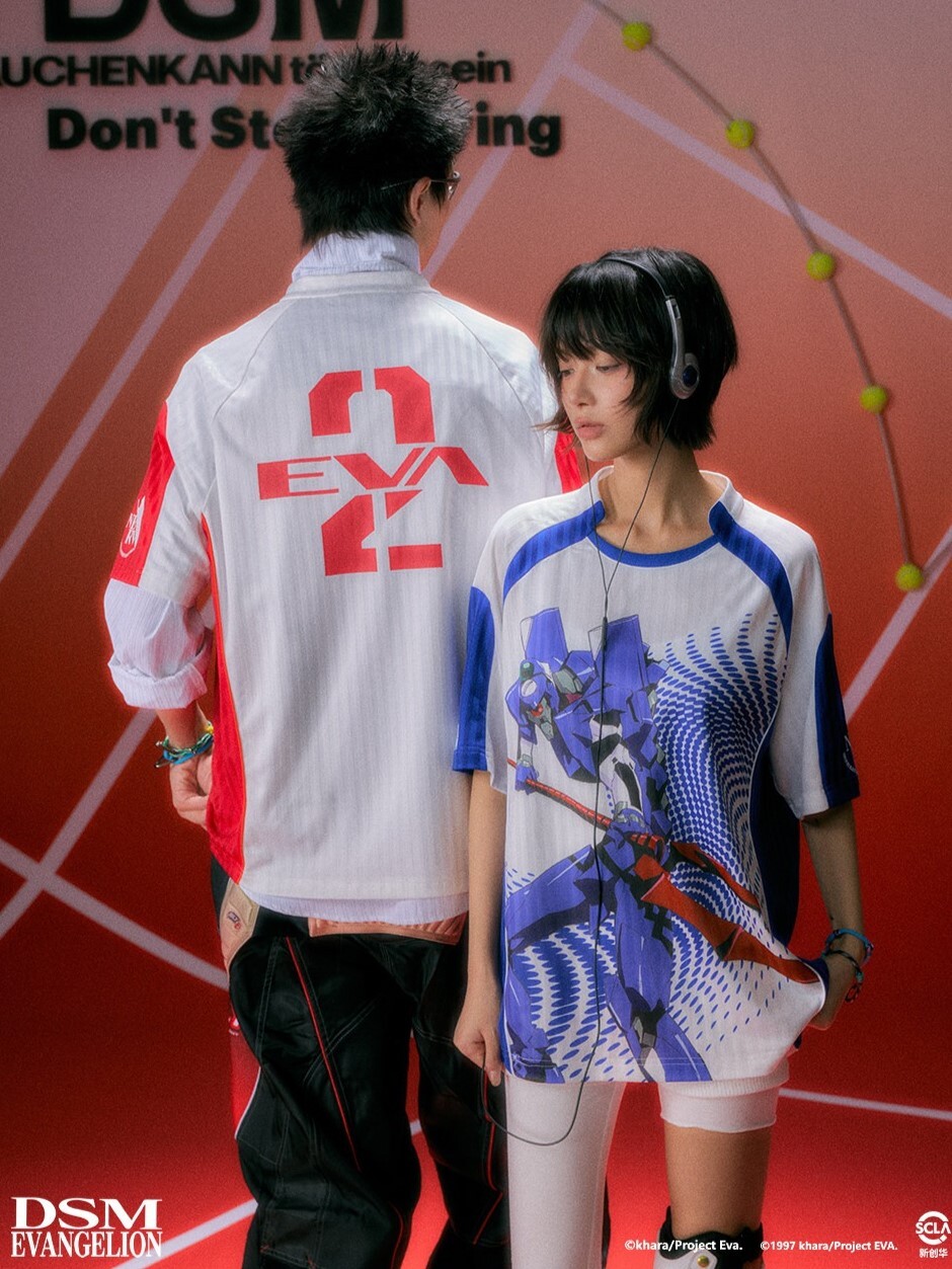 I DON‘T SMOKE X EVA 零號機二號機機體印花 球衣