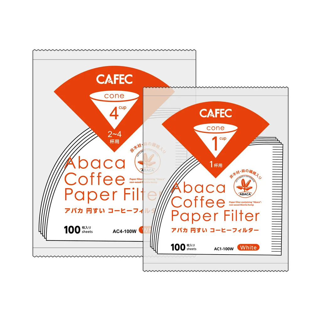 【咖啡濾紙】三洋 CAFEC V型濾紙01(有漂白)100入/包 AC1-100W