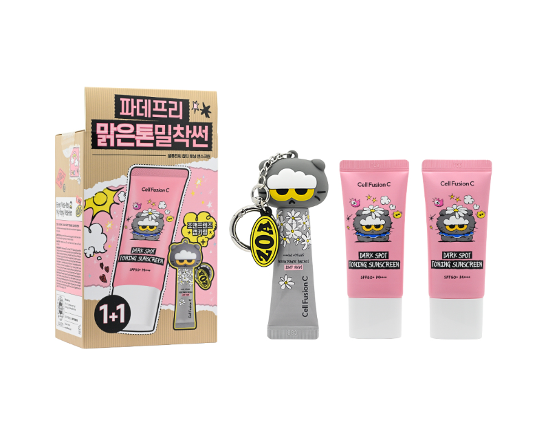 Cell Fusion C Zo&Friends SPF50+PA++++ 煥白美顏防曬調色霜套裝 3件裝*折實滿$680包京東送貨上門*77live