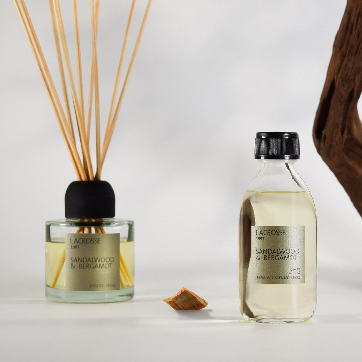 AMBIENT AIR - Lacrosse Sandalwood and Bergamot Diffuser Refill | 250ml