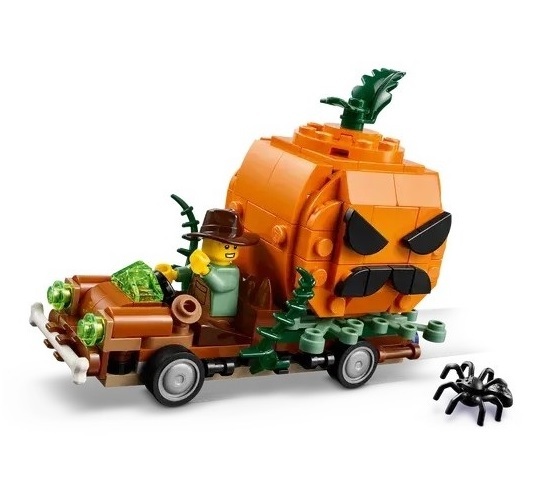 預購【LEGO 樂高】南瓜燈皮卡車 40822 strc
