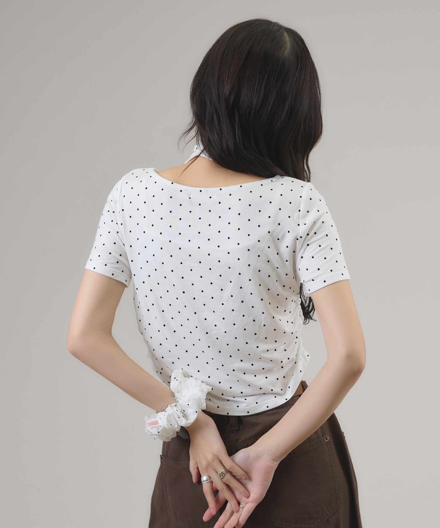 apres jour mignon / dot T-shirt
