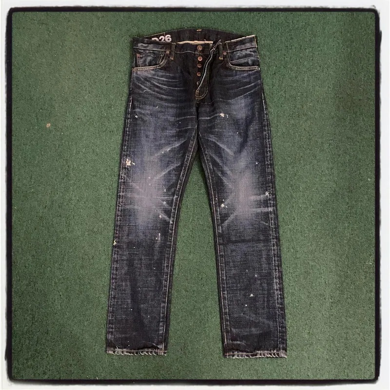 VISVIM SOCIAL SCULPTURE 10 DAMAGED-26 JEANS - SIZE 32 IN STOCK NOW (現貨發售中)