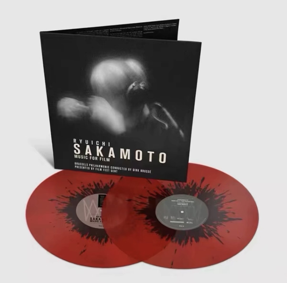 海肯商行・坂本龍一- Music For Film 日本CD專輯・限量黑膠唱片・橙色