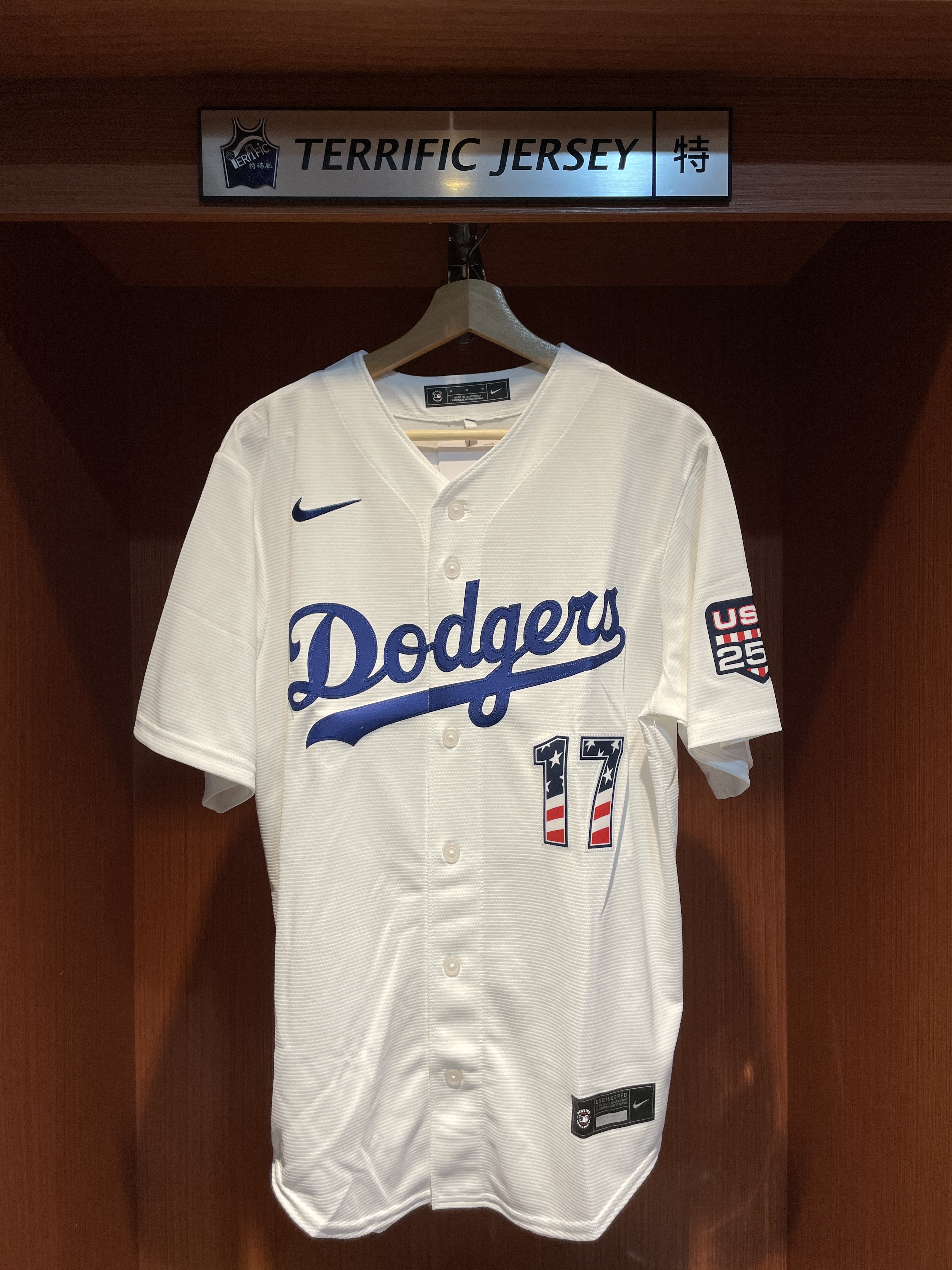 MLB球衣 Shohei Ohtani 洛杉磯道奇白 USA 250 Nike Stadium Player Name Jersey 球迷版 熱轉印 全新 獨立日 26賽季最新