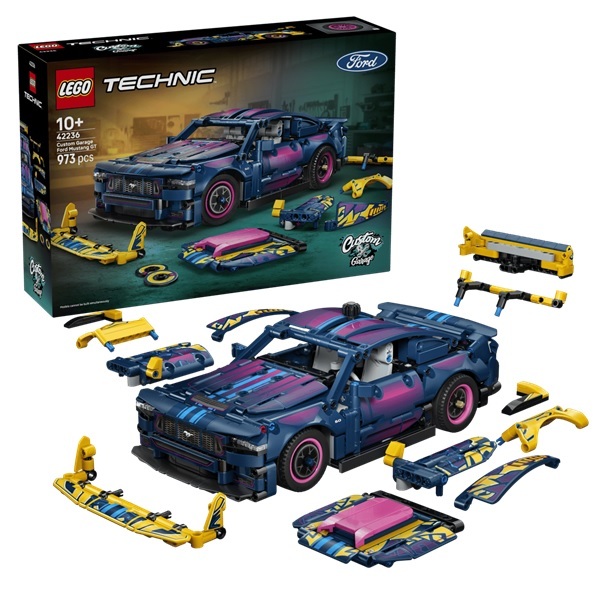 預購【LEGO 樂高】Technic 客製化改裝廠 福特野馬GT 42236 strc