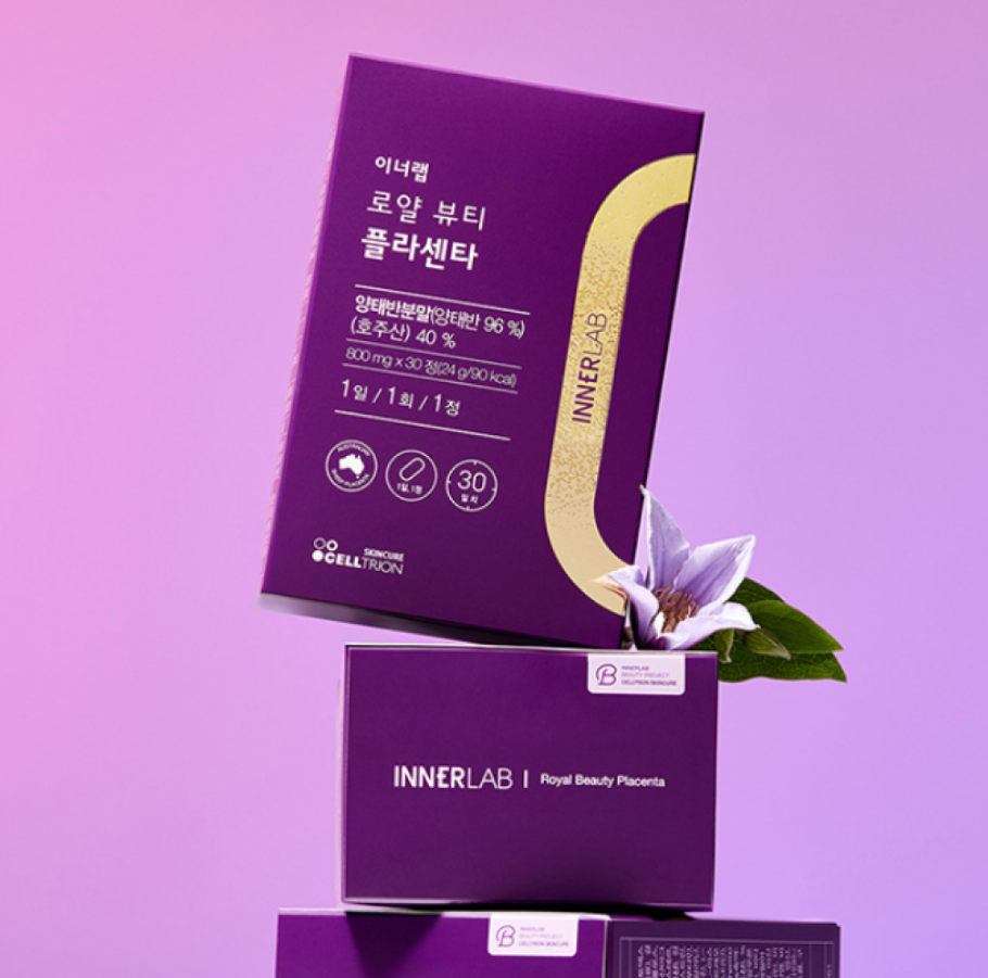 韓國代購 INNERLAB皇家美容胎盤素 800mg*30ea (LXTR買滿$1000可用 "加購價$510/6盒" 換購)