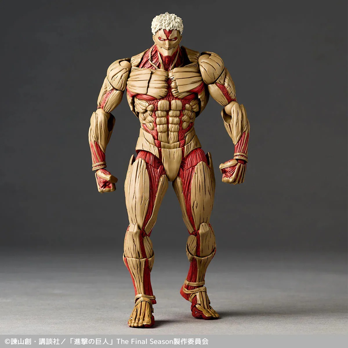 Kaiyodo - Revoltech 山口式 (進撃的巨人) 鎧巨人 萊納 (2026年再販）(現貨)