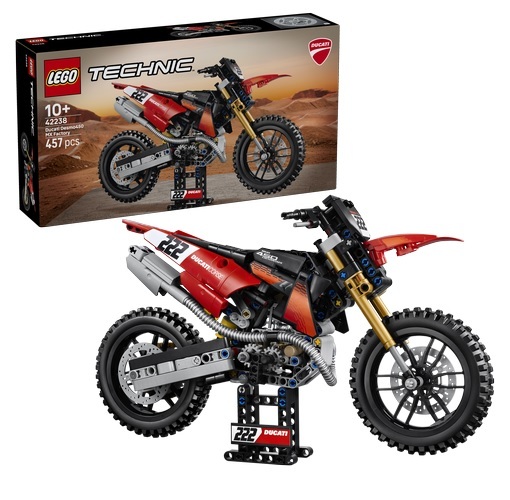預購【LEGO 樂高】Technic 杜卡迪 Desmo450 MX Factory 42238 strc