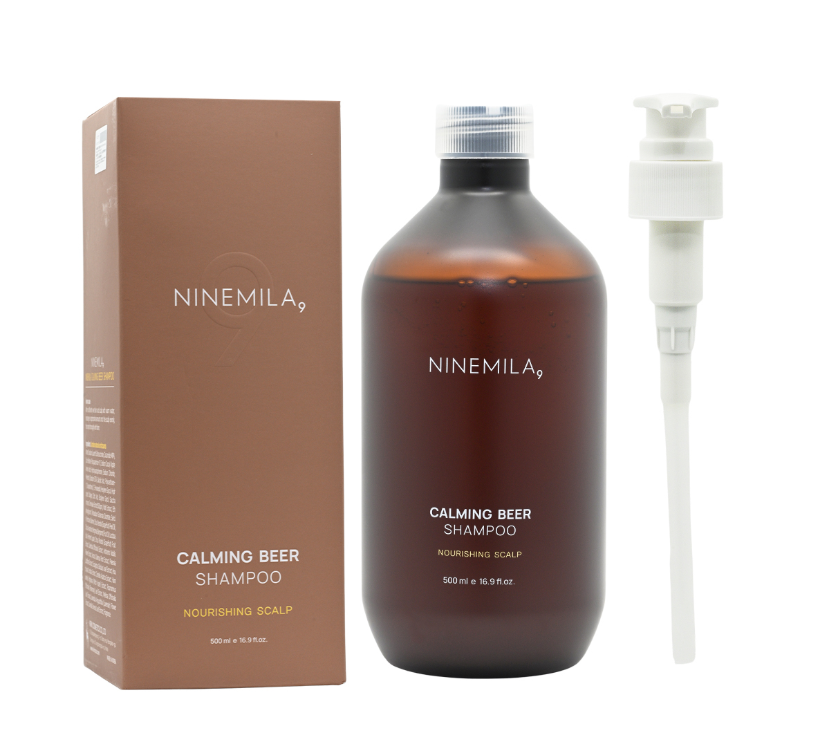 NINEMILA 啤酒舒緩洗髮露 500毫升 (2件$198) *折實滿$680包京東送貨上門*77live