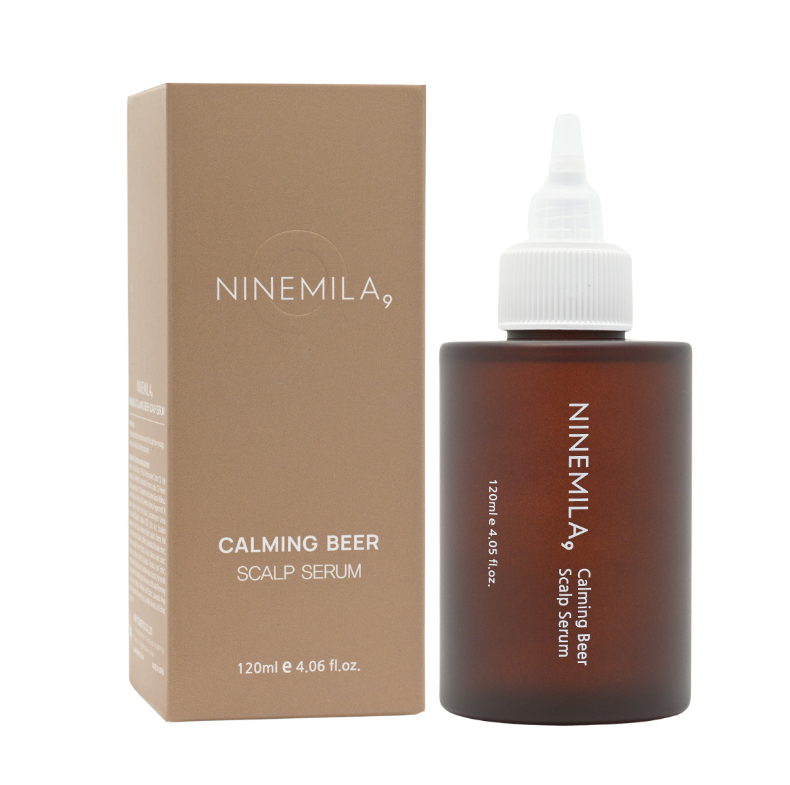 NINEMILA 啤酒舒緩頭皮精華液 120毫升 (2件$198) *折實滿$680包京東送貨上門*77live