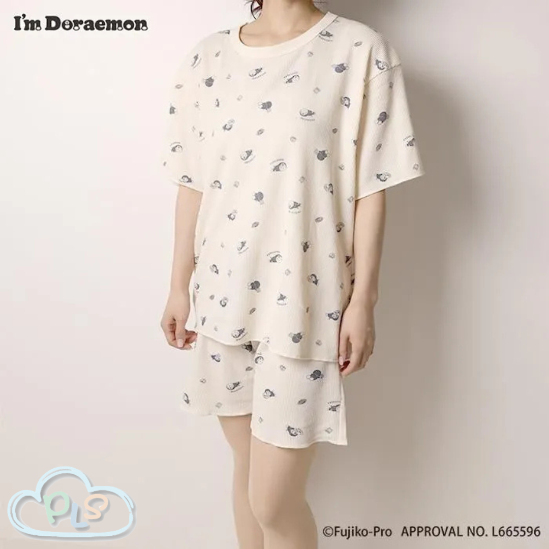 短袖家居服 多啦A夢 Flowering  #72098-1
