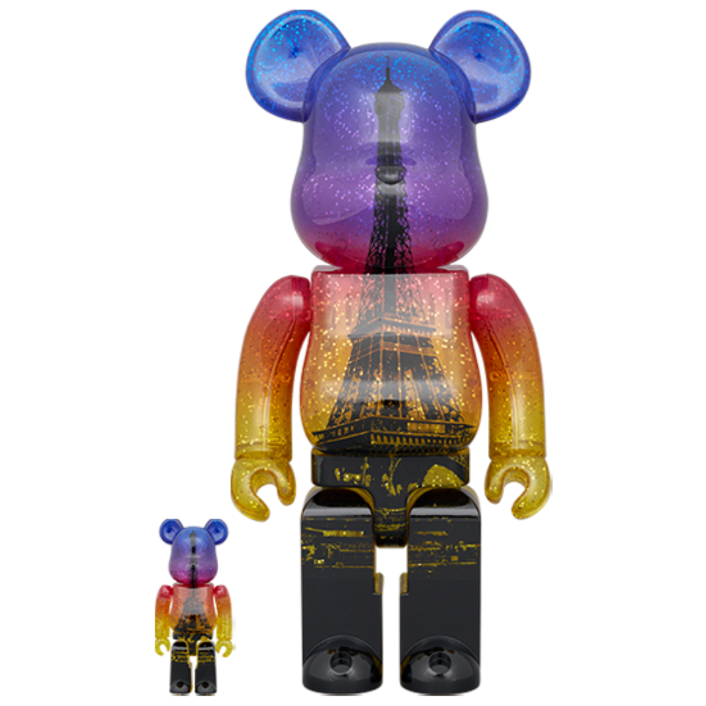 EIFFEL TOWER 100％ & 400％ TWILIGHT Ver. BE@RBRICK