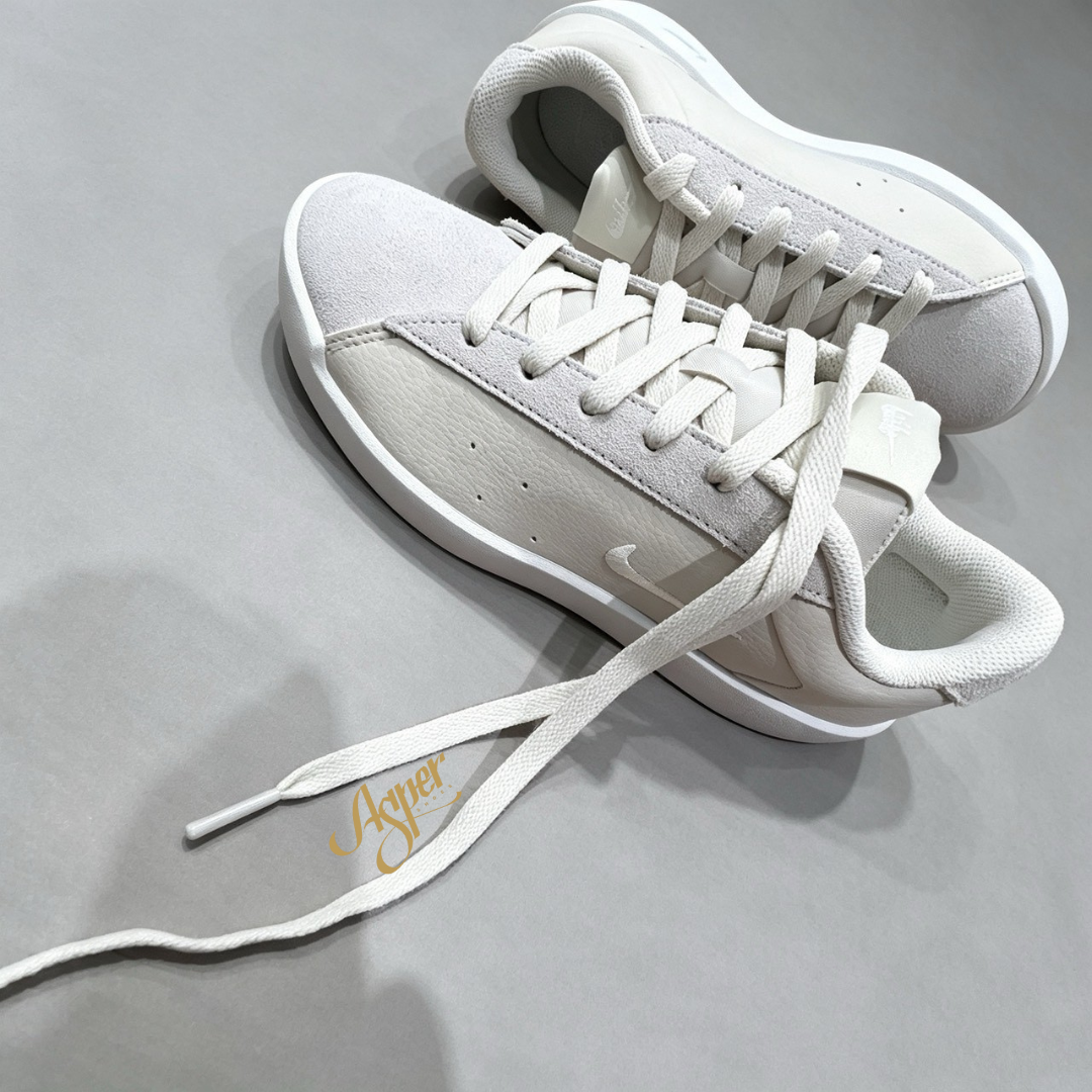 【官網限定】Nike Court Heritage 女鞋 休閒鞋 卡其色 皮革 板鞋 IM7529-002 VI