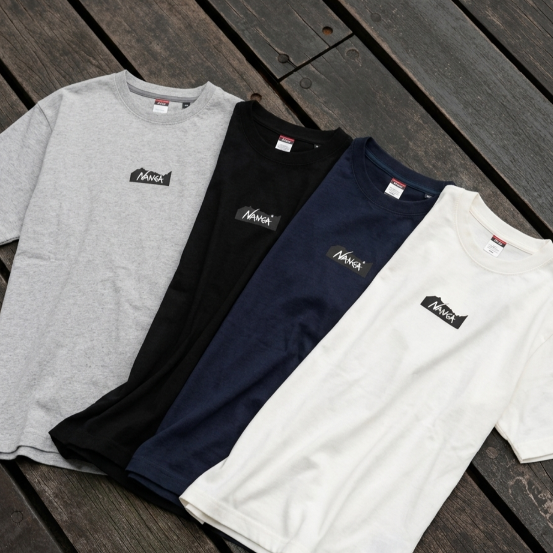 "代購" NANGA 別注款 ECO HYBRID MT LOGO TEE 山脈LOGO 短T