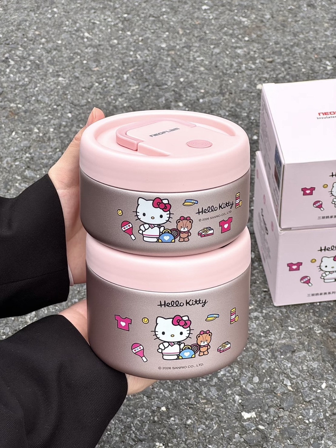 【預購】Neoflam 三麗鷗官方授權飯盒 Hello Kitty 酷洛米