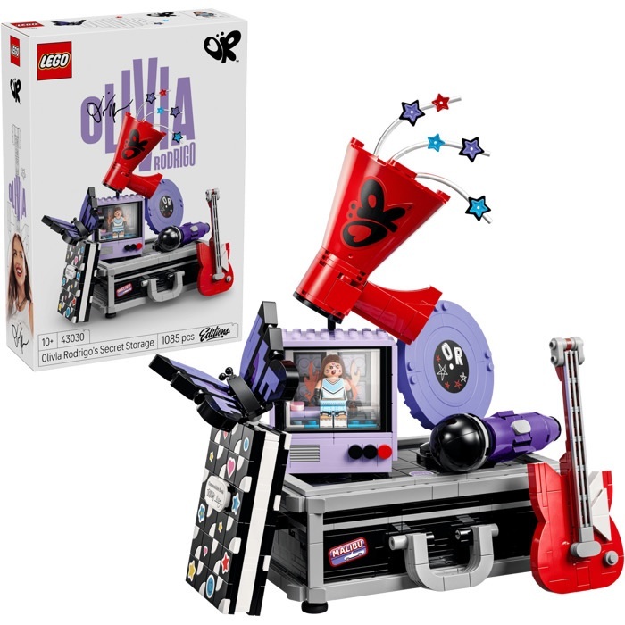 預購【LEGO 樂高】奧莉維亞．羅德里戈的秘密百寶箱 43030 strc