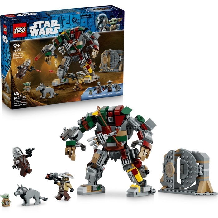 預購【LEGO 樂高】星際大戰 赫特族宮殿的哨兵機器人大對決 75451 strc