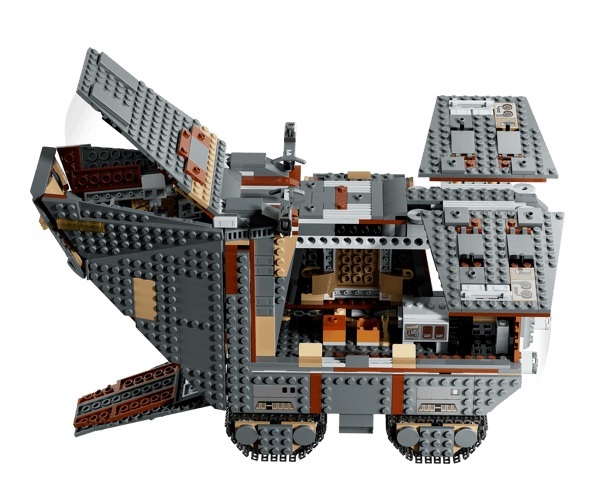 預購【LEGO 樂高】星際大戰 Offworld 沙履車和 Mudhorn 75453 strc