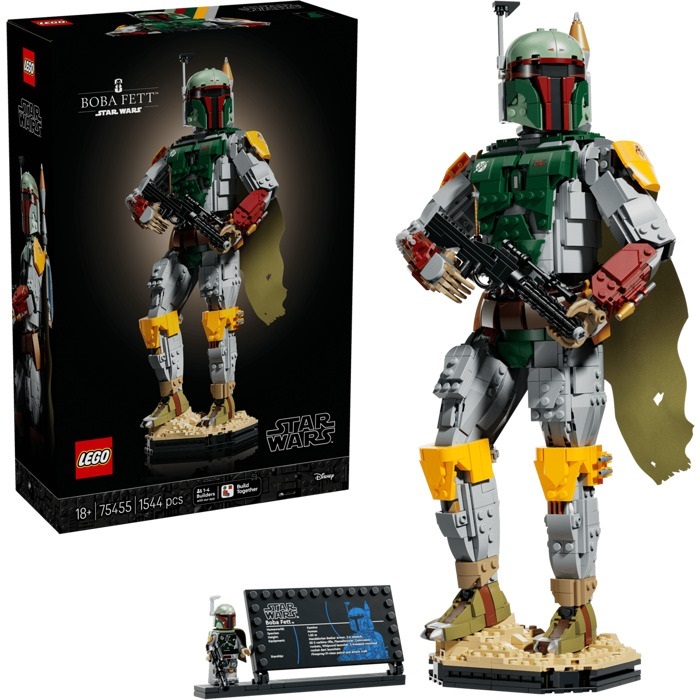 預購【LEGO 樂高】星際大戰 波巴費特 75455 strc