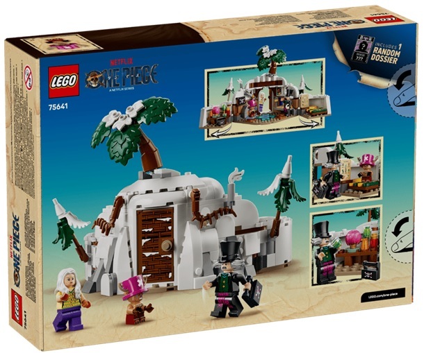 預購【LEGO 樂高】航海王 Dr. 西爾爾克的藏身處 75641 strc
