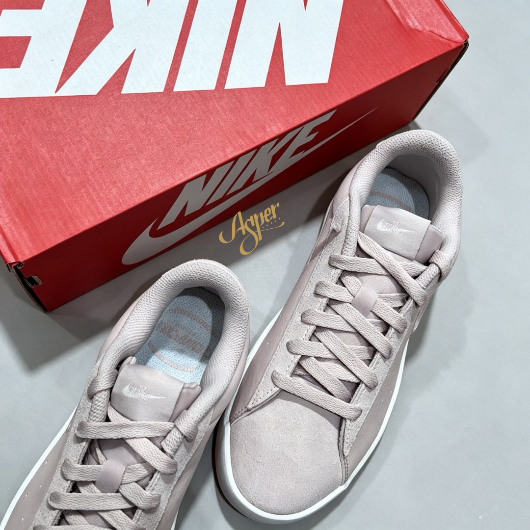 【官網限定】Nike Court Heritage Ms 粉色 皮革 板鞋 運動 休閒鞋 女鞋 IM7529-600 VI