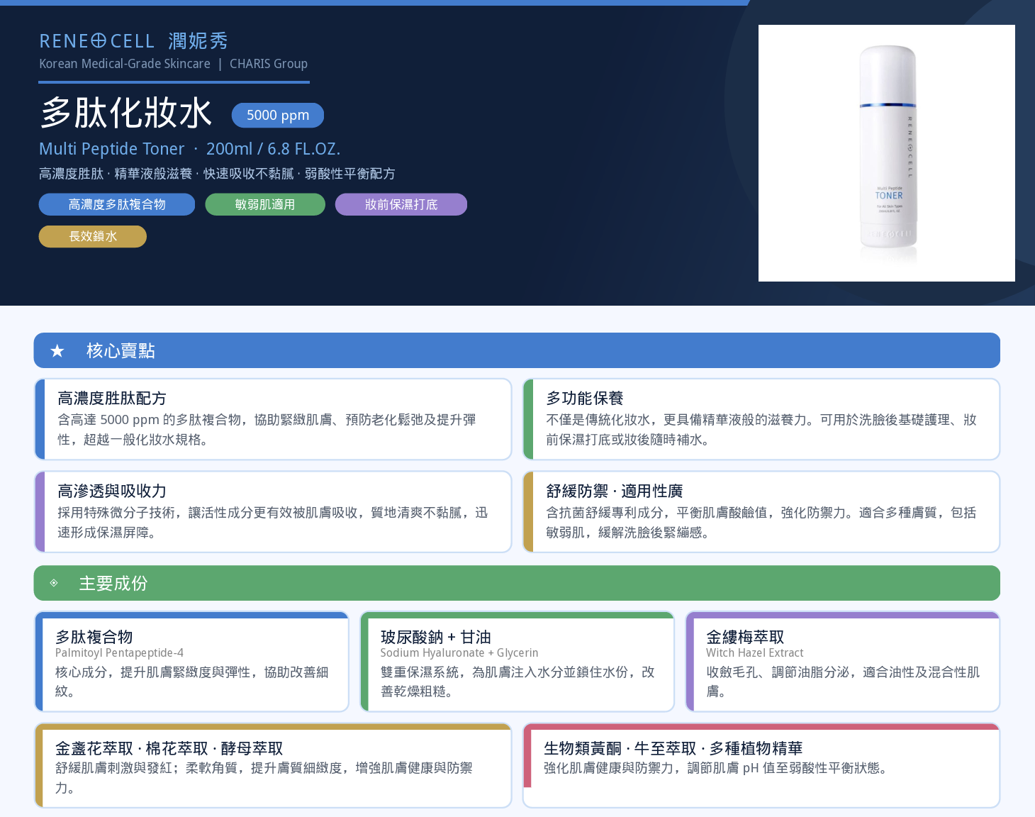 A9 Renecell 多肽化妝水 200ml