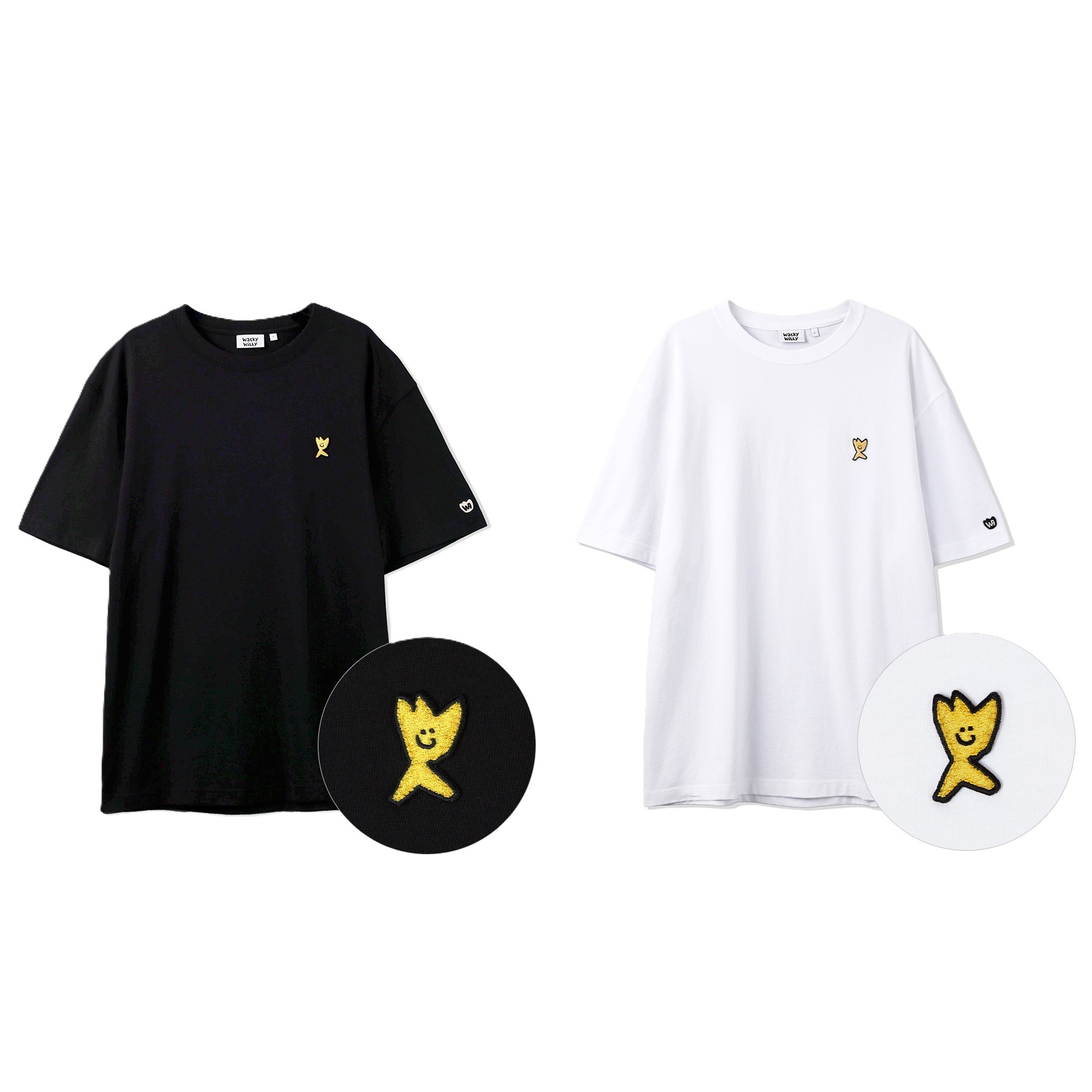 【23】Wacky Willy Signature Kiki Wappen T-shirt (5個尺碼 / 2色選擇)