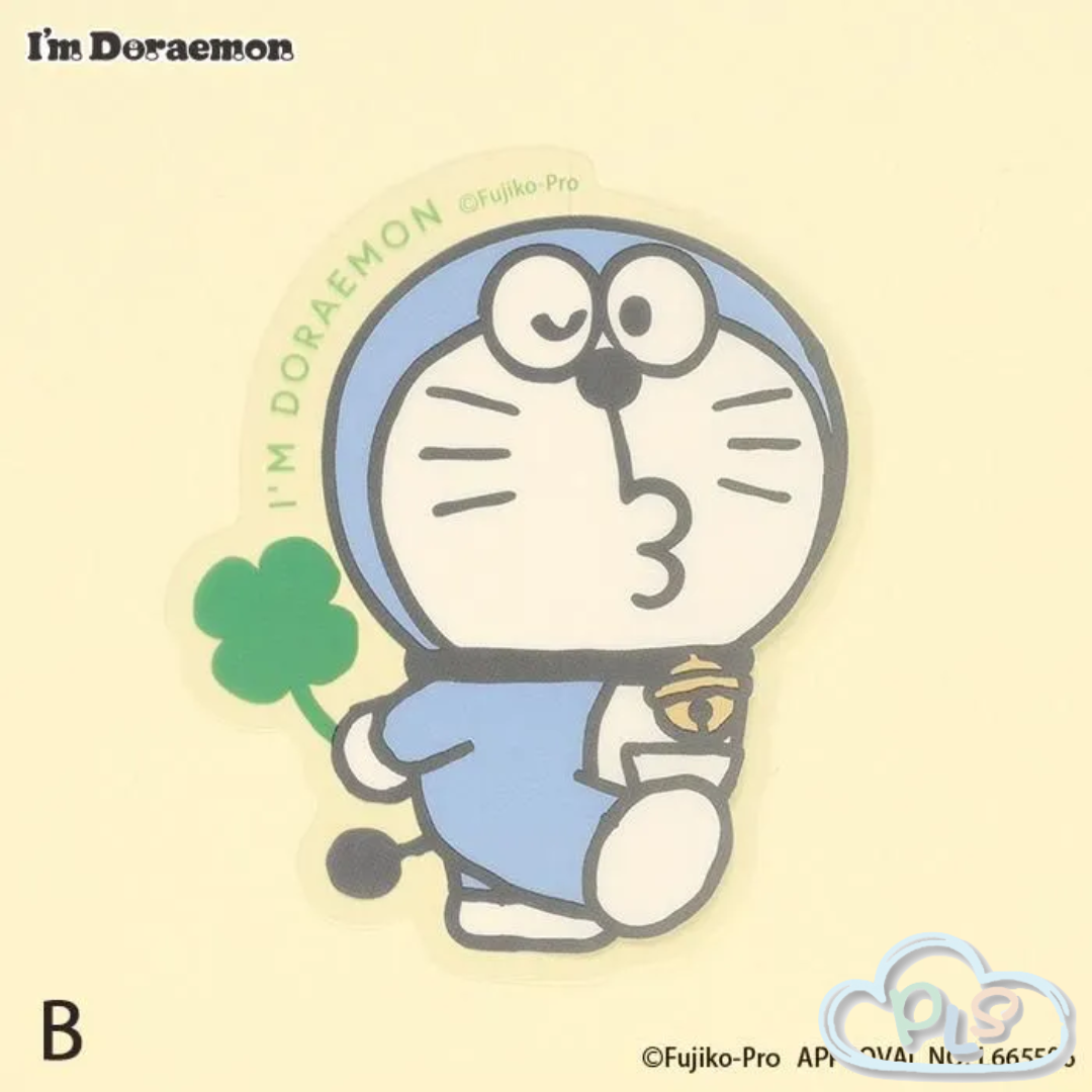 透明貼紙 多啦A夢 Flowering Green  #72105-B
