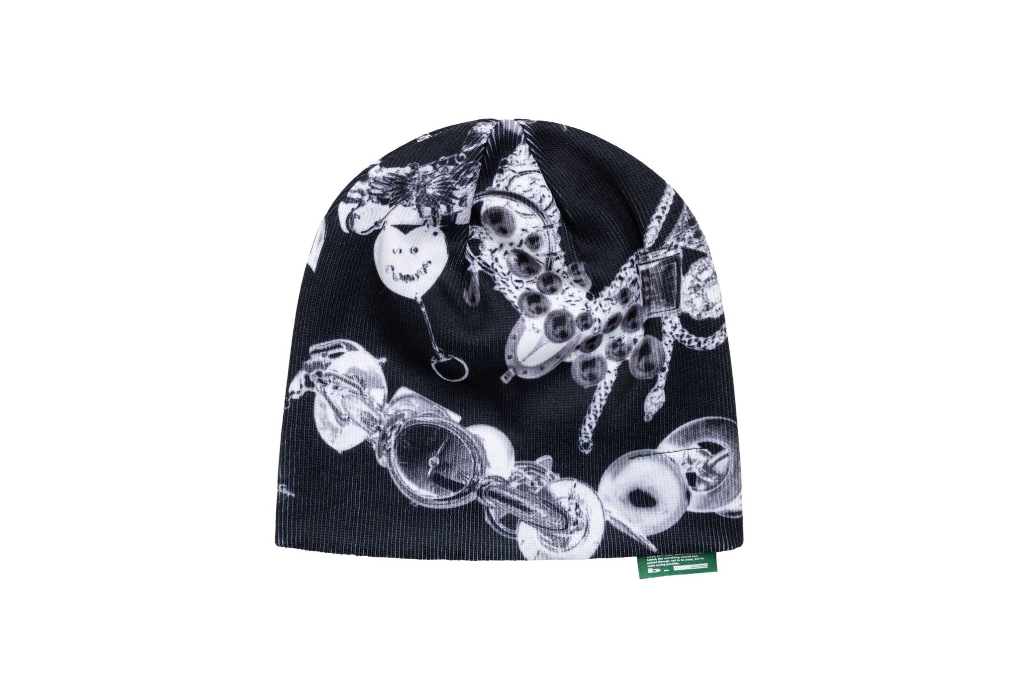 b.Eautiful "b.Eautiful x LEO GON'DO Layer Beanie" (Black)