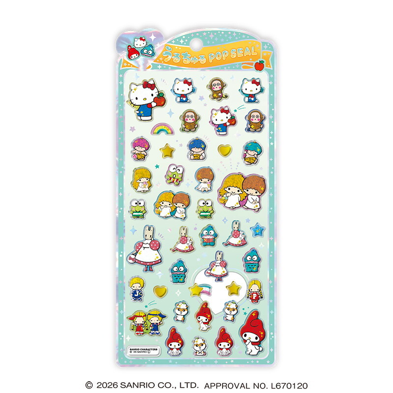 日本 Sanrio Pop Seal 3D立體貼紙