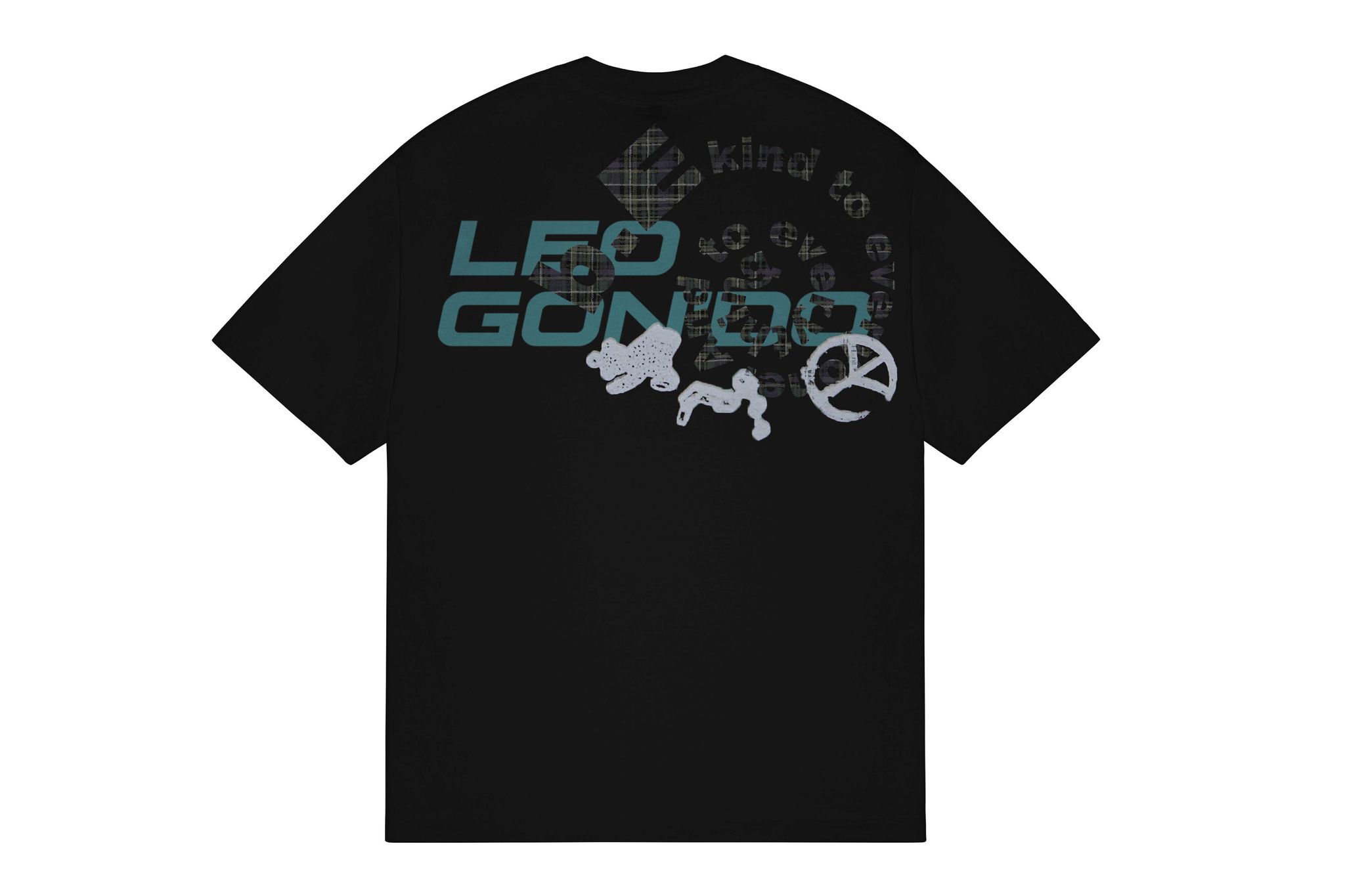 b.Eautiful "LEO GON'DO 3 Chains T-Shirt" (Black)