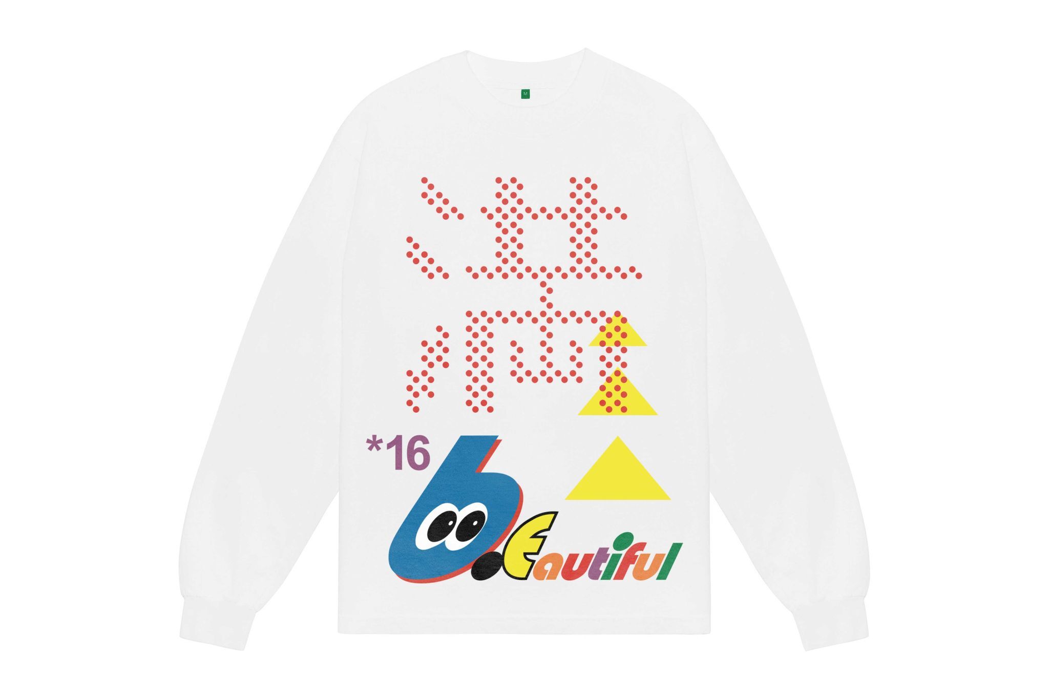 b.Eautiful "Parking LS Shirt" (White)