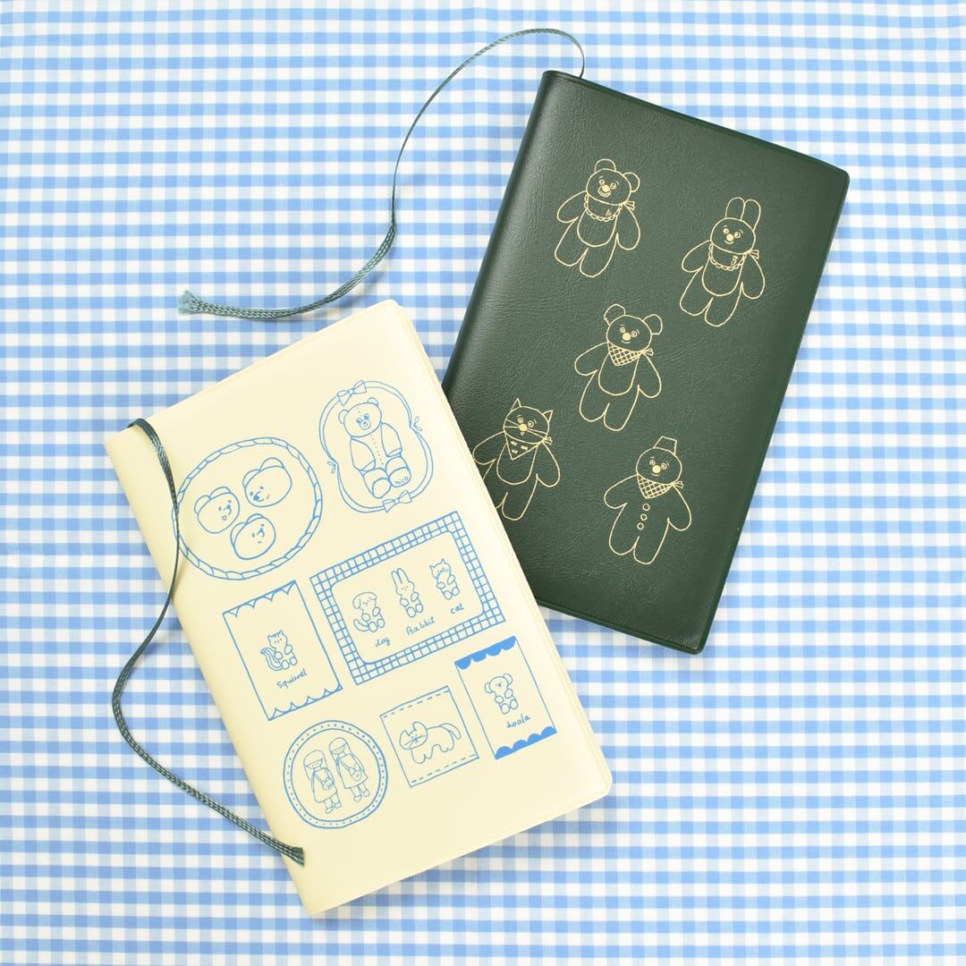 日本PAPIER PLATZ．Nico Recipe 口袋方格筆記本 共2款